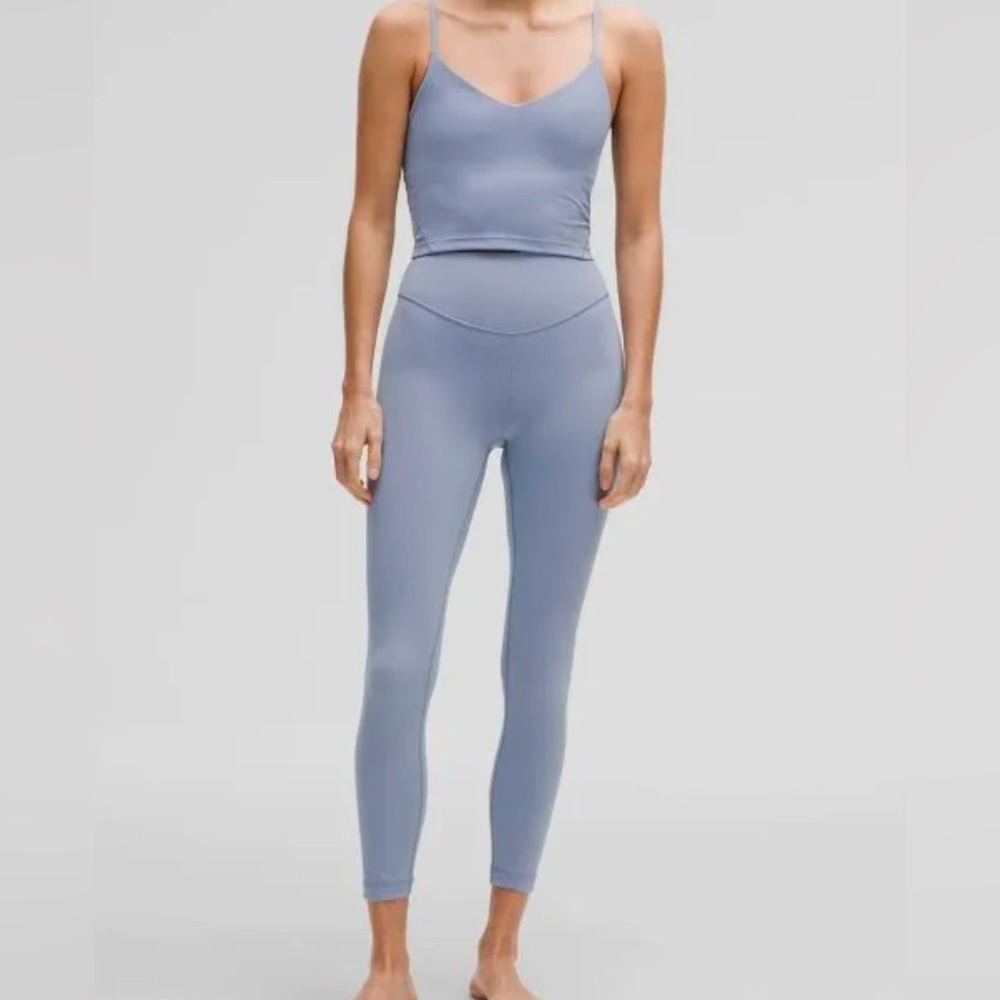 Lululemon Wunder Under - Pastel Blue leggings - 25 inch